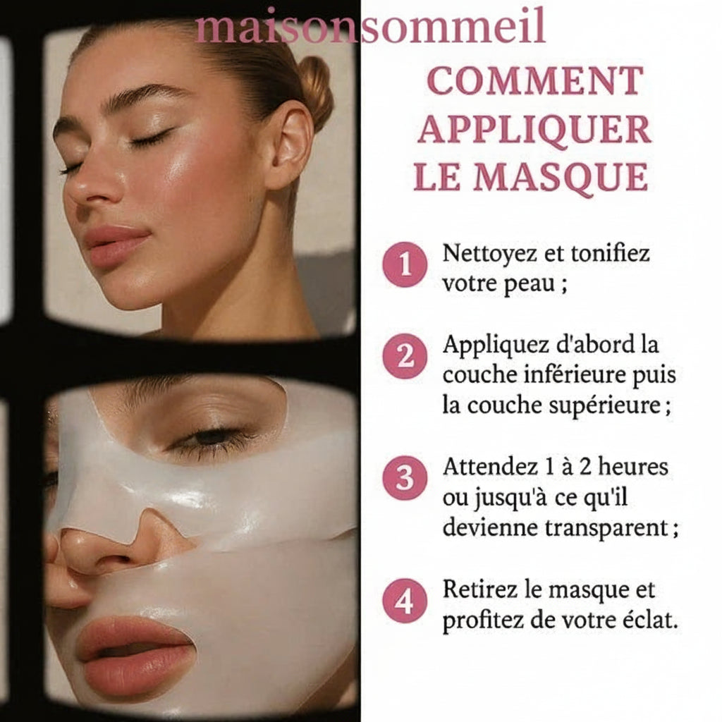 Bio-collagène masque (offres +5 limités)