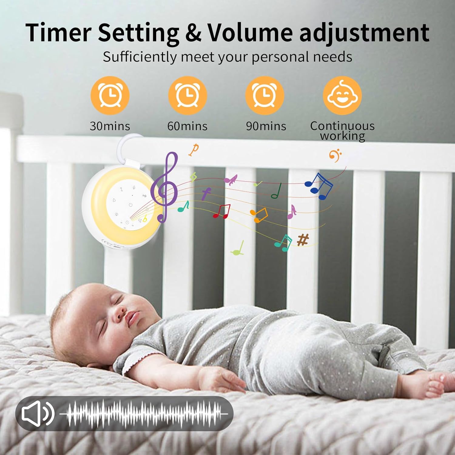 Machine a bruit relaxante